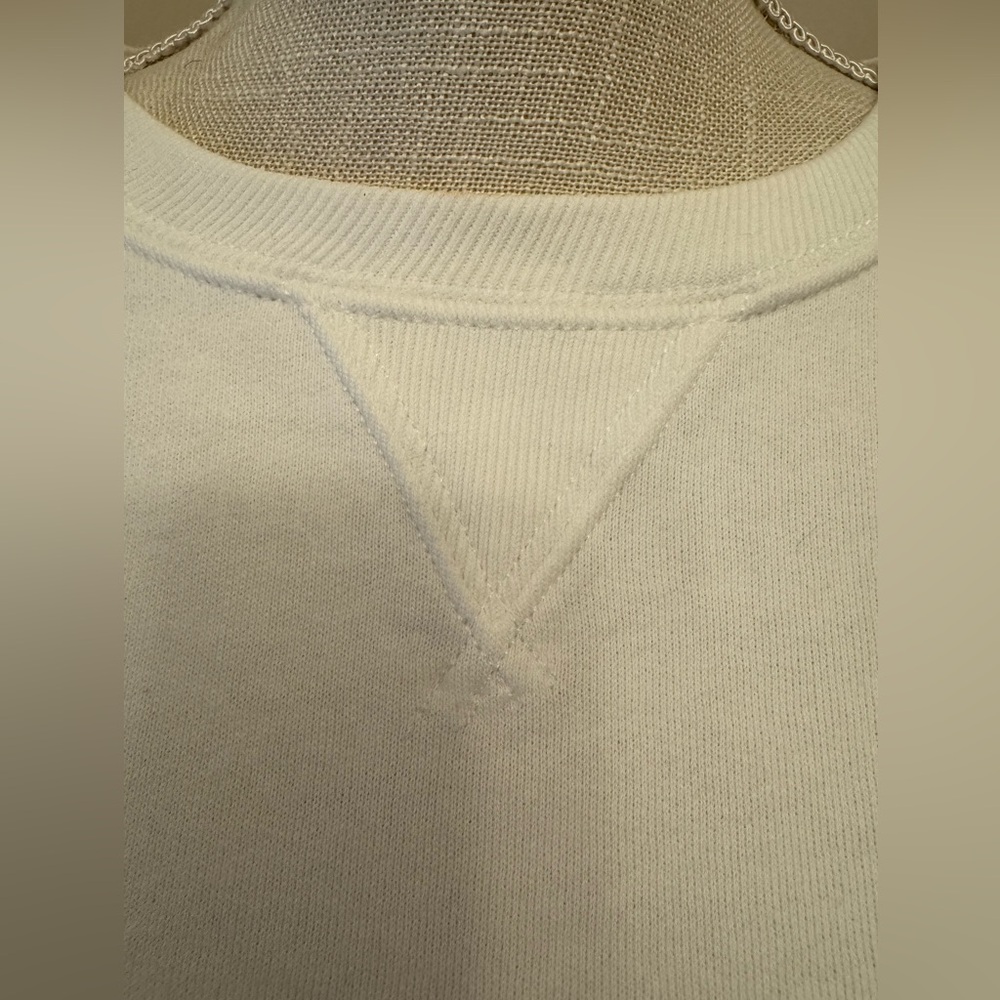 White Polo Sweatshirt - Picture 3 of 5
